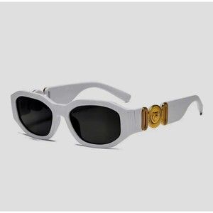 New Retro Irregular Square Sunglasses for Women Men Fashion Designer Small Frame